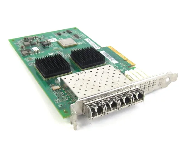 45GPC - Dell / QLogic QLE2564 8Gb SFP Quad Port Fibre Channel Host Bus Adapter with 4x SFP+ Module