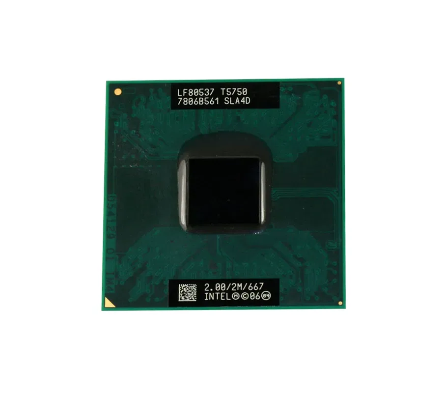 462353-001 - HP 2.00GHz 667MHz FSB 2MB L2 Cache Socket PGA478 Intel Core 2 Duo T5750 2-Core Processor