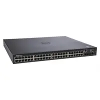 463-7282 - Dell PowerConnect N1548P 48 x Ports 10/100/1000Base-T PoE+ + 4 x Ports 10 Gigabit Ethernet SFP+ Layer 3 Managed Gigabit Ethernet Network Switch