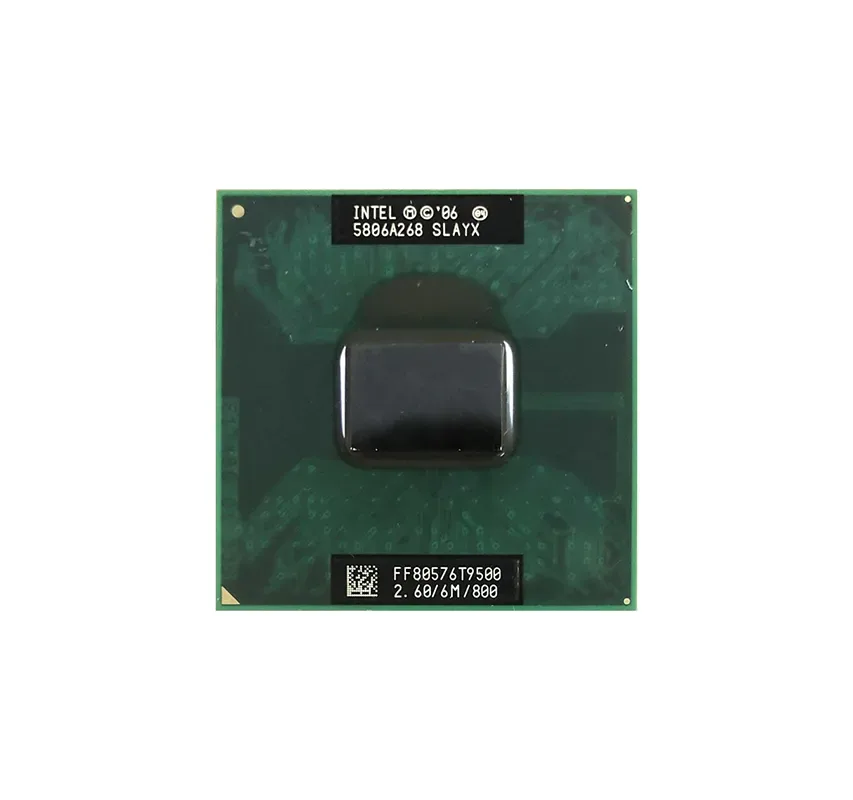 463724-001 - HP 2.60GHz 800MHz FSB 6MB L2 Cache Socket PGA478 Intel Core 2 Duo T9500 2-Core Processor