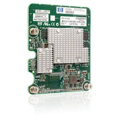 HP 467801-B21 NC522M Flex-10 2 x Ports 10GbE Multifunction Mezzinine Ethernet Adapter Network Interface Card