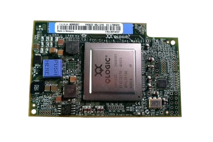 46M6067 - IBM QLogic 4Gigabit Fiber Channel Expansion Card (CIOv) for BladeCenter