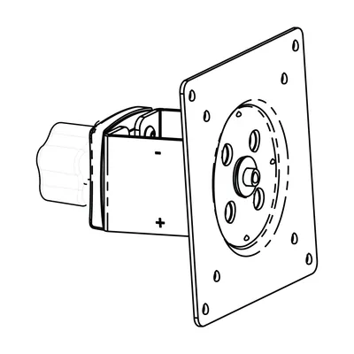 47-100-009 - Ergotron DS100 Sliding Display Bracket