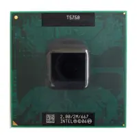 491189-001 - HP 2.00GHz 667MHz FSB 2MB L2 Cache Socket PGA478 Intel Core 2 Duo T5750 2-Core Processor