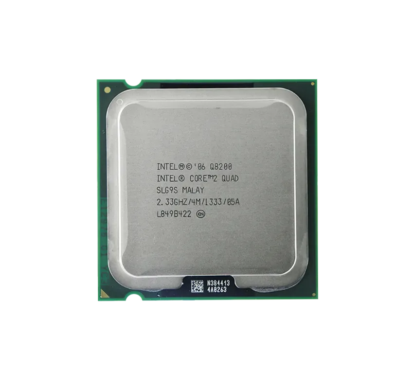 497293-002 - HP 2.33GHz 1333MHz FSB 4MB L2 Cache Socket LGA775 Intel Core 2 Quad Q8200 4-Core Processor