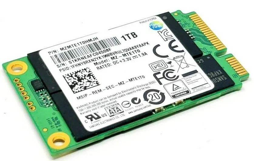 4GRYD - Dell 1TB mSATA Solid State Drive