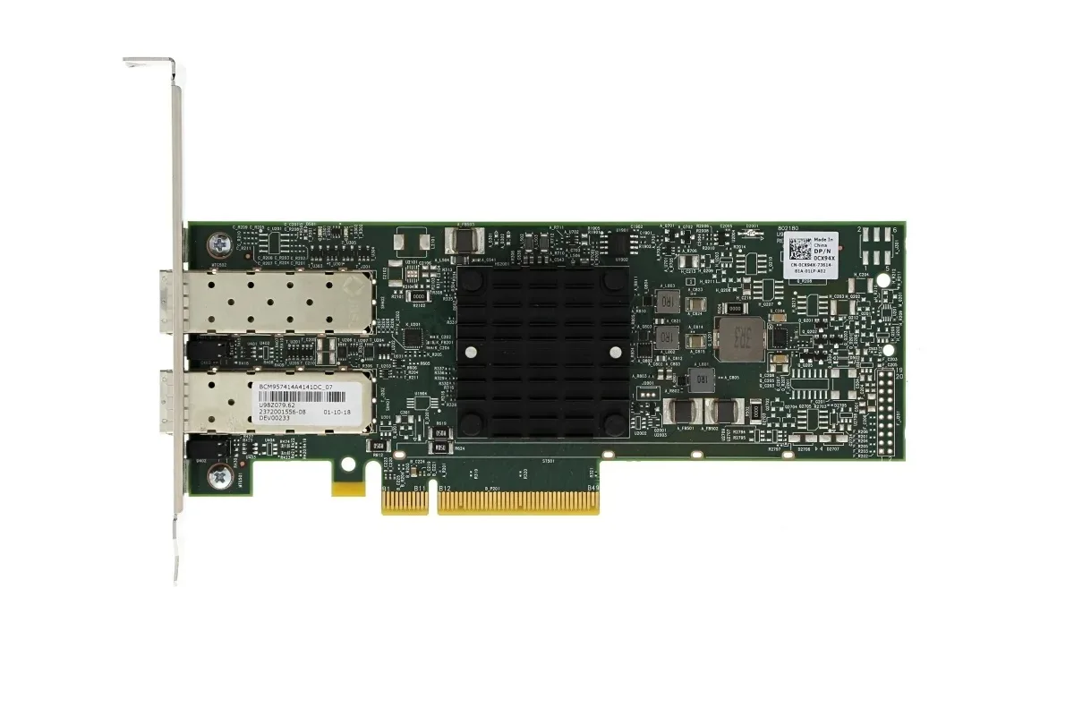 Dell 4RN58 Dell 04RN58 / 4RN58 Broadcom 57414 2-Ports 25GbE SFP28 Network Adapter Card