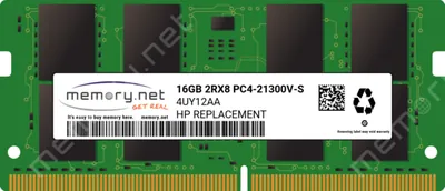 HP 4UY11AA#AC3 8GB PC4-21300 DDR4-2666MHz CL19 SoDIMM Memory Module