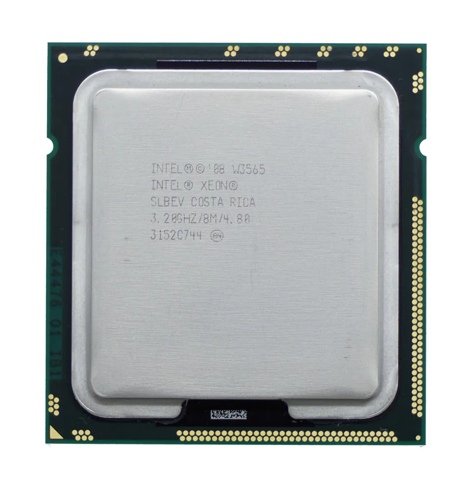 4VD3V - Dell 3.20GHz 4.8GT/s 8MB SmartCache Socket FCLGA1366 Intel Xeon W3565 Quad-Core Processor for Precision T3500 Workstation