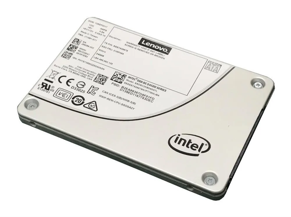 4XB7A13641 - Lenovo 960GB SATA 6Gb/s Mainstream Endurance Hot Swap 2.5-inch Solid State Drive (SSD) for ThinkSystem