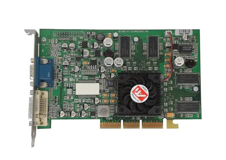 4Y905 - Dell ATI R200 Fire GL 64MB DDR Dual DVI Video Graphics Card