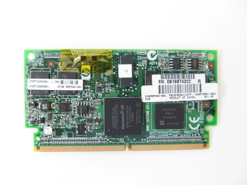 505908-001 - HP 1GB FBWC (Flash Backed Write Cache) Memory Module for Smart Array P212/P410/P411 Controller