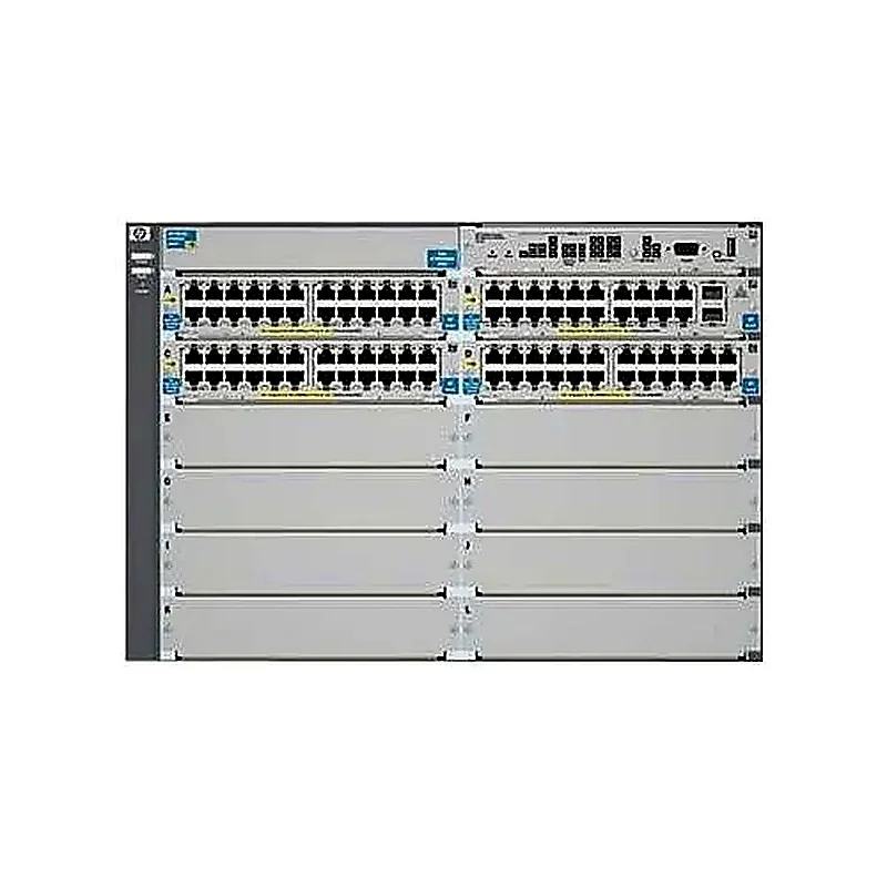 HP 5066-0861 ProCurve E5412-92G-PoE+ 2XG v2 zl 44 x RJ-45 Ports PoE+ 10 100 1000Base-T + 2 x SFP Ports + 4 x Open Module Slots Layer 4 Managed 4U Rack-mountable Gigabit Ethernet Network Switch. In Sto