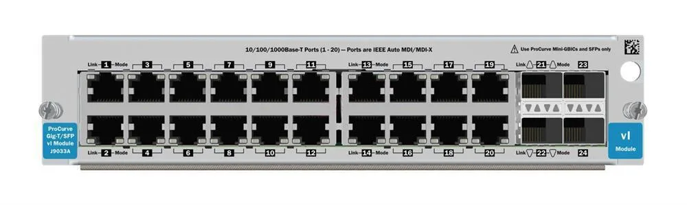 HP 5070-2086 ProCurve Switch VL 20 x Ports 1000Base-TX + 4 x Ports SFP (Mini-GBIC) Ethernet Switch Module