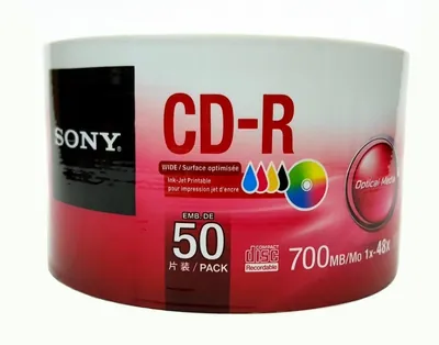 Sony 50CDQ80LS3/T 48x CD-R Media - 700MB - 50 Pack