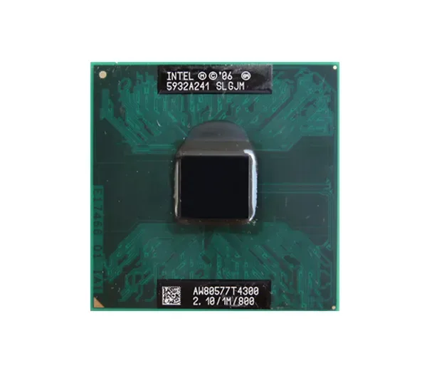 510213-002 - HP 2.10GHz 800MHz FSB 1MB L2 Cache Socket PGA478 Intel Pentium T4300 2-Core Processor