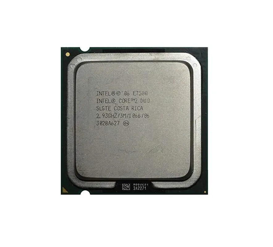 510578-002 - HP 2.93GHz 1066MHz FSB 3MB L2 Cache Socket LGA775 Intel Core 2 Duo E7500 2-Core Processor