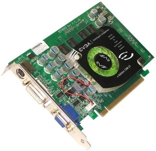512-A8-N501-T3 - EVGA GeForce 7300GT 512MB 128-Bit DDR2 AGP 4x/8x DVI/ D-Sub/ HDTV/ S-Video/ Composite Out Video Graphics Card