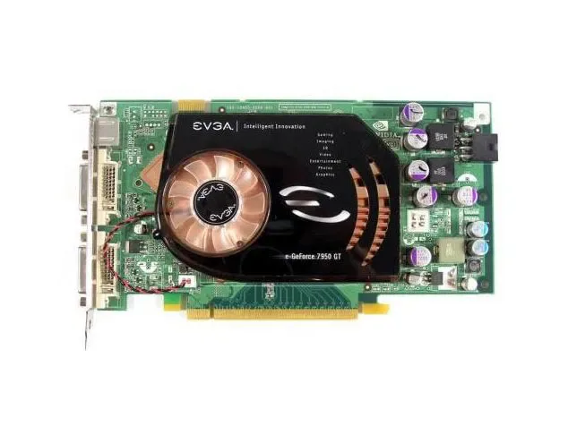512-P2-N635-KR - EVGA GeForce 7950GT 512MB GDDR3 256-Bit PCI Express x16 Dual DVI/ HDTV/ S-Video/ Composite Out Video Graphics Card