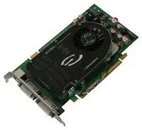 512-P2-N757-T3 - EVGA GeForce 8600 GT 512MB 128-Bit GDDR3 PCI Express x16 Dual DVI/ HDTV/ S-Video Out/ HDCP Ready/ SLI Support Video Graphics Card