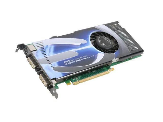 512-P3-N801-TR - EVGA GeForce 8800 GT 512MB 256-Bit GDDR3 PCI Express 2.0 x16 HDCP Ready SLI Support HDTV/ S-Video Out/ Dual DVI Video Graphics Card