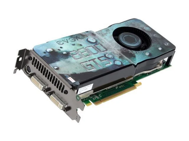 512-P3-N841-R1 - EVGA e-GeForce 8800 GTS 512MB 256-Bit DDR3 PCI Express 2.0 Dual DVI/ HDTV Video Graphics Card