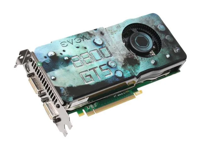 512-P3-N847-K1 - EVGA GeForce 8800GTS SSC 512MB GDDR3 256-Bit HDCP Ready SLI Supported PCI Express 2.0 x16 Video Graphics Card