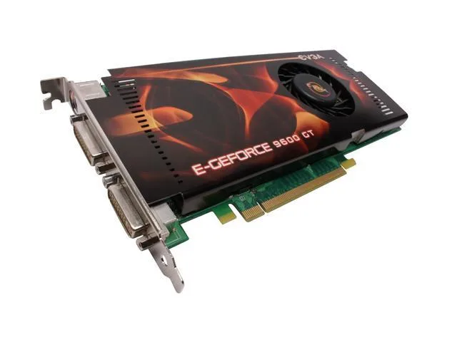 512-P3-N861-TX - EVGA GeForce 9600 GT 512MB GDDR3 256-Bit HDCP Ready SLI Support PCI Express 2.0 x16 Video Graphics Card