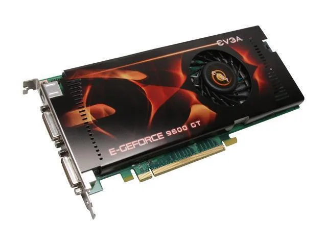 512-P3-N868-A1 - EVGA GeForce 9600 GT SSC Edition 512MB GDDR3 256-Bit HDCP Ready SLI Supported PCI Express 2.0 x16 Video Graphics Card