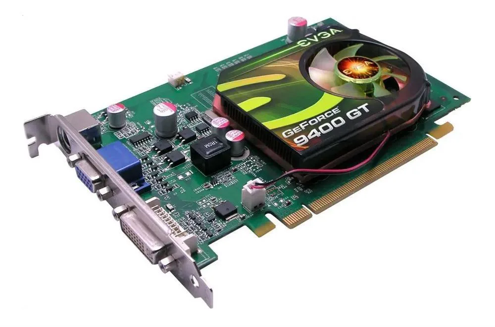 512-P3-N940-RX - EVGA GeForce 9400 GT 512MB DDR2 64-Bit PCI Express 2.0 x16 D-Sub/ DVI/ HDTV/ S-Video Out Video Graphics Card