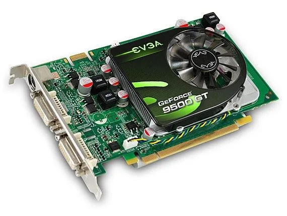 512-P3-N954-CR - EVGA GeForce 9500 GT 512MB DDR2 128-Bit HDCP Ready SLI Support PCI Express 2.0 x16 Video Graphics Card