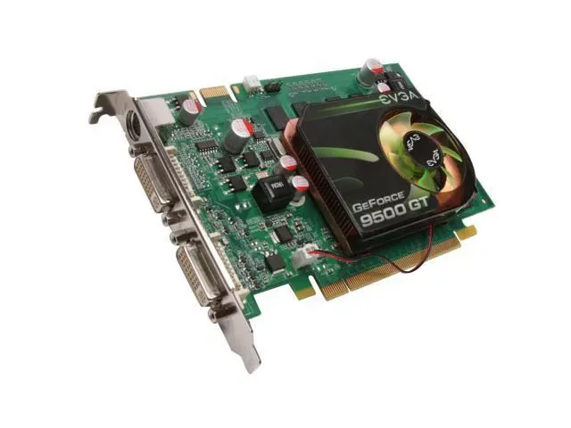 512-P3-N954-KR - EVGA GeForce 9500 GT 512MB DDR2 128-Bit HDCP Ready SLI Support PCI Express 2.0 x16 Video Graphics Card