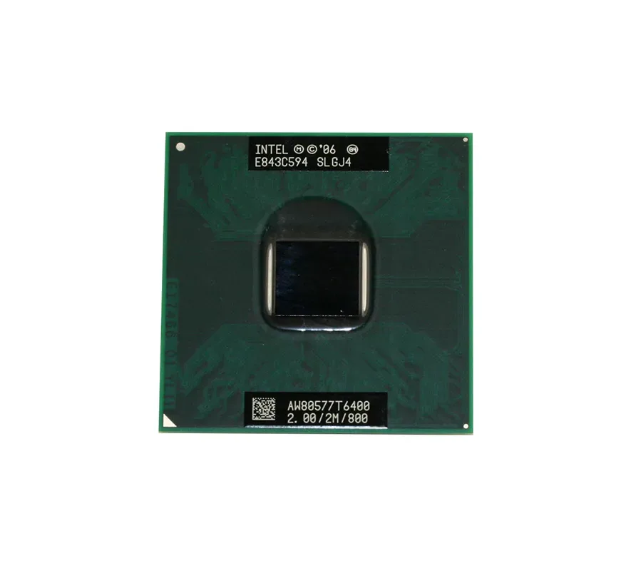 513592-001 - HP 2.00GHz 800MHz FSB 2MB L2 Cache Socket PGA478 Intel Core 2 Duo T6400 2-Core Processor