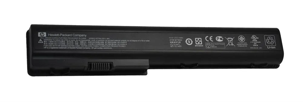 516355-001 - HP 12-Cell 6600mAh 14.8V 98Wh Li-Ion Battery for Pavilion DV7-1000 / DV7-1008EF / DV7-1010TX