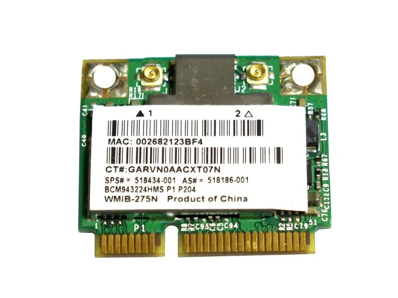 518186-001 - HP Mini PCI-Express 802.11a/b/g/n WiFi Wireless Lan (WLAN) Network Adapter