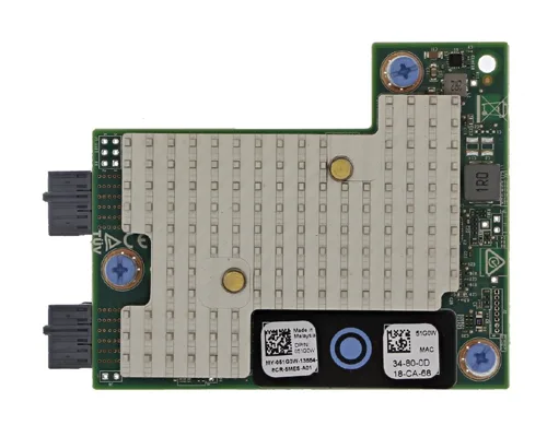 Dell 51G0W FastLinQ 41262 2-Ports 25Gb/s 25GBase-X SFP28 25 Gigabit Ethernet Mezzanine Card