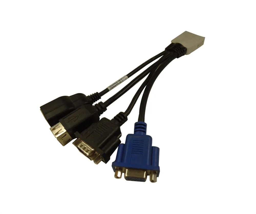 530-3934 - Sun USB/VGA/DB-9/RJ45 Dongle Cable Adapter RoHS Y
