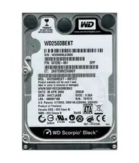 531292-001 - HP 250GB 7200RPM SATA 3Gb/s 2.5-inch Hard Drive
