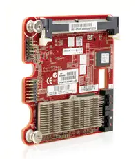 531456-001 - HP Smart Array P712M/Zero Memory PCI-Express x8 Dual Port 6GB/s Mezzanine SAS RAID Controller Card