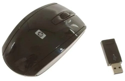 533183-001 - HP Wireless Black USB Optical Mouse and USB Receiver Kit