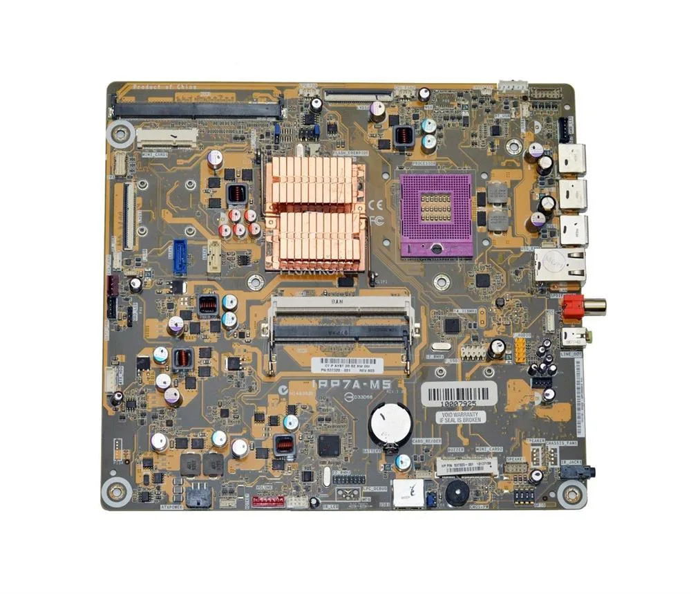 537320-002 - HP E60 Motherboard with Nvidia GeForce G200 (mcp7a-J) Chipset for TouchSmart Desktop Pc