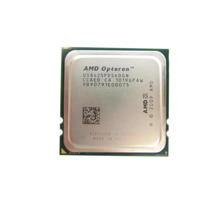 539821-B21 - HP 2.1GHz 2400MHz HTL 6MB L3 Cache Socket Fr6(1207) AMD Opteron 8425 HE 6-Core Processor Kit