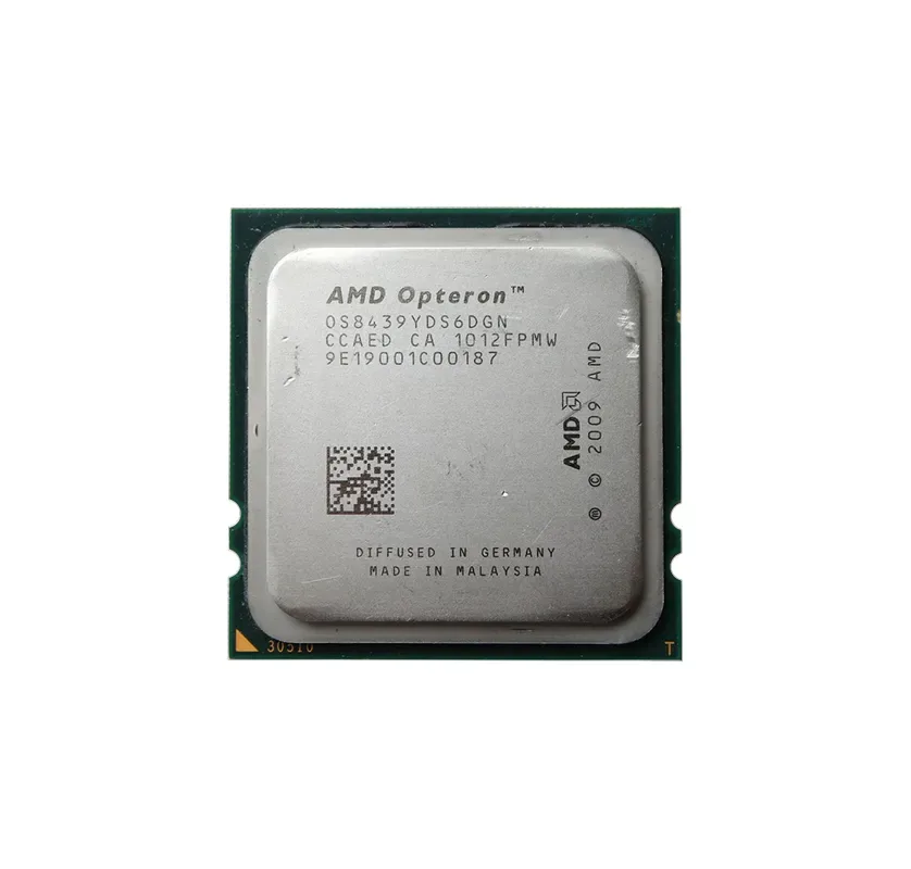539847-B21 - HP 2.8GHz 2400MHz HTL 6MB L3 Cache Socket Fr6(1207) AMD Opteron 8439 SE 6-Core Processor Kit