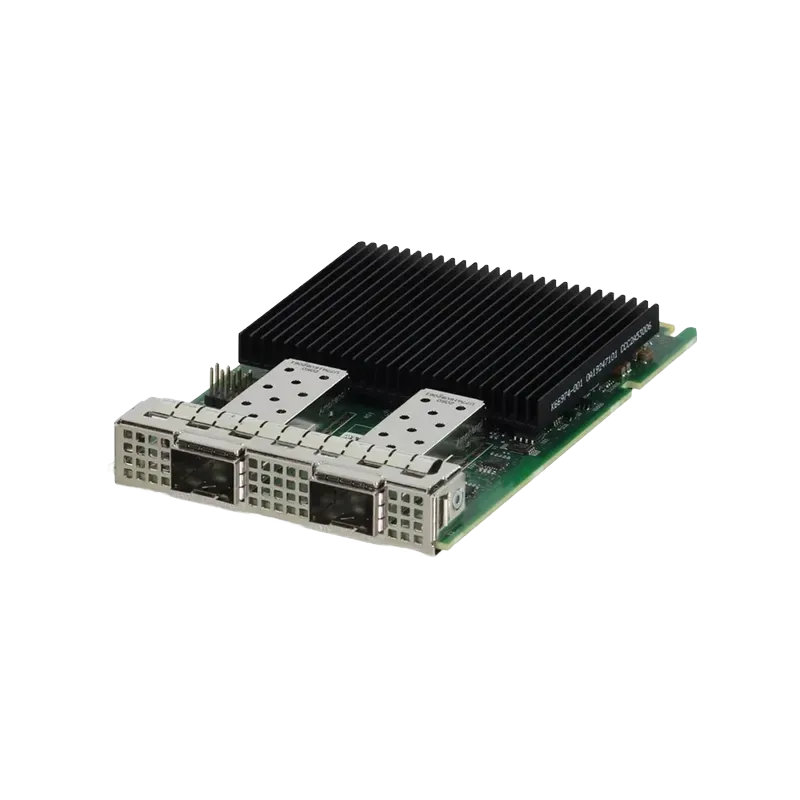 Dell 540-BCXW E810 2 x Ports SFP28 25Gb/s PCI-Express 4.0 Low-Profile Gigabit Ethernet Network Adapter