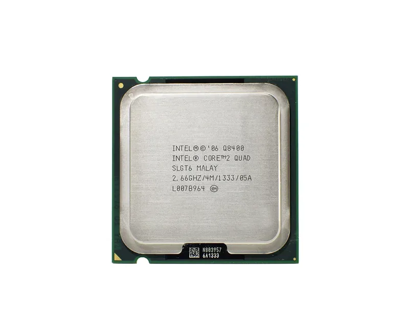 573955-001 - HP 2.66GHz 1333MHz FSB 4MB L2 Cache Socket LGA775 Intel Core 2 Quad Q8400 4-Core Processor
