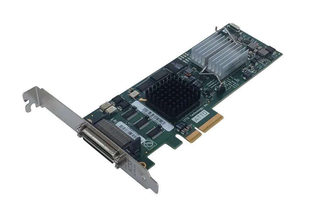 593120-001 - HP StorageWorks Dual Channel PCI-Express X4 Ultra-320e LVD SCSI Host Bus Adapter