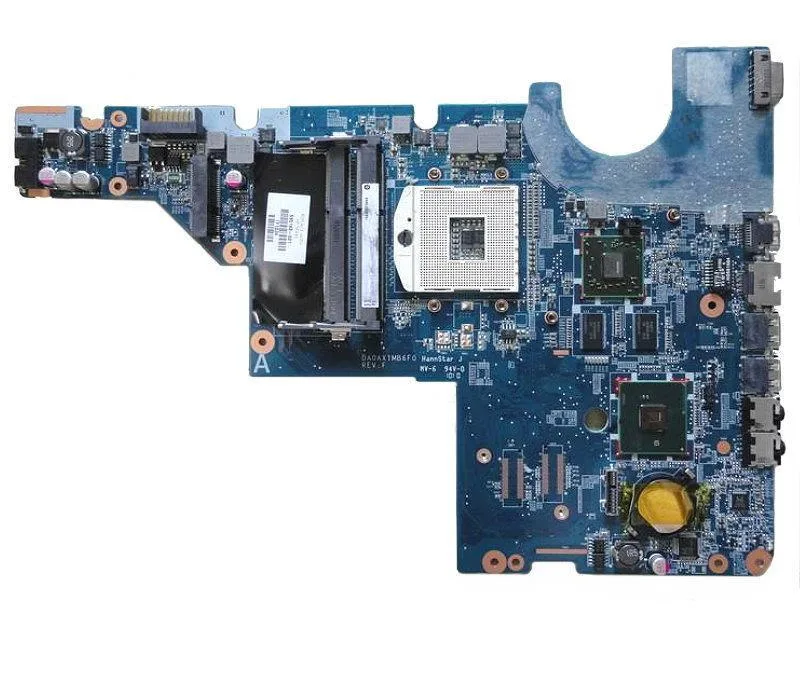 595181-001 - HP System Board with Intel Hm55 Discrete Graphics SubSystem for Laptop Pc