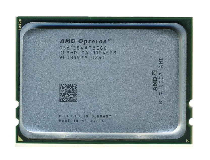 598732-001 - HP 2.00GHz 6.4GT/s 12MB L3 Cache Socket G34 AMD Opteron 6128 8-Core Processor for ProLiant SL165z G7 Server