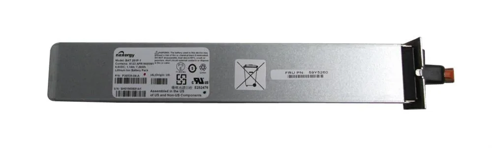 59Y5260 - IBM 6.6V 1.1AH 7.26WH Li-Ion Battery Backup Unit for DS5020