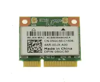 5GC50 - Dell WiFi Card Qualcomm Atheros Mini PCI-Express 802.11b/g/n Bluetooth 4.0 Latitude 3540